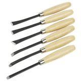 Holzschnitzset 6-teilig Mannesmann 690-EX-160