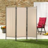 Paravent 3tlg. Stellwand, Natur