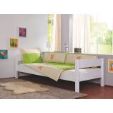 Einzelbett NIK (inkl. Rollrost) weiß