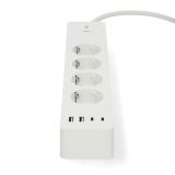 Mehrfachsteckdose mit USB A /-C, Wifip313Fwt, SmartLife