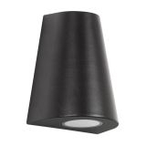 Cone Wandleuchte Schwarz mit Lichtsensor LED