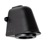Offshore Wandleuchte Schwarz mit Lichtsensor LED