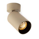 Mila 1 Runder Aufbaustrahler Champagne