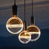 Illusion LED-Globe 145 Amber Blau M