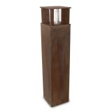 Marina 70 Square Gartenleuchte Corten