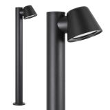 Vita Cup Gartenleuchte Mattschwarz 80cm