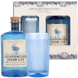 Drumshanbo Gunpowder + Glas 70cl Gin Geschenkverpackung