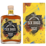 Six Dogs Pinotage Stained 70cl Gin Geschenkverpackung