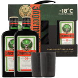 Jagermeister Twinpack + 2 Schnapsgläser (2 x 50cl) Bitters