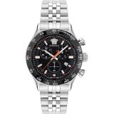 Versace VE2U00322 Hellenyium Silber Chronograph Heren Uhr