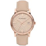 Burberry BU9014 Tan Zifferblatt Leder Armband Damen Uhr