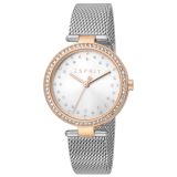 Esprit ES1L199M0075 DamenarmbandUhr mit grauem Mesh-Armband