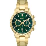 Hugo Boss 1513923 Allure Chronograph Grünes Zifferblatt Heren Uhr