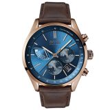 Hugo Boss 1513604 Lederarmband Chronograph Quarz Herrenuhr