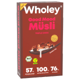 Wholey Bio Good Mood Müsli Triple Choc vegan 375g