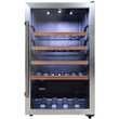 TroniTechnik Weinkühlschrank Weinkühler Trondhein 126 Liter/ 63 Flaschen