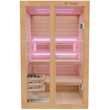 Dewello Finnische Traditionelle Sauna TOFINO 120cm x 140cm