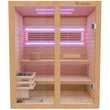 Dewello Finnische Traditionelle Sauna TOFINO 160cm x 150cm