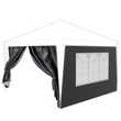24MOVE® Pavillon Seitenteile SANTOS grau