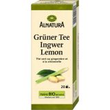 Alnatura Bio Grüner Tee Ingwer Lemon 20ST 30G