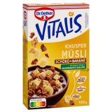 Dr.Oetker Vitalis Knuspermüsli Schoko Banane 450G
