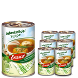 Erasco Leberknödel Suppe 6x395ML