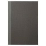 Notizbuch aus Recyclingpapier, Grau, A5