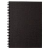 Notizbuch mit Doppelringbindung aus Recyclingpapier, B5