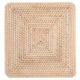 Deckel für Rattankorb quadratisch.