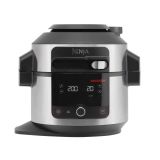 Ninja Multikocher  6 Liter  11 Garfunktionen  Schnellkoch-Modus  Heißluft-Frittier-Modus  Einfache Bedienung & Reinigung  edelstahl  OL550EU