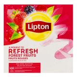 Lipton - Feel Good Selection Schwarzer Tee Waldfrüchte - 100 Teebeutel
