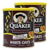 Quaker - Weiße Haferflocken - 2x 500g