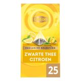 Lipton - Exclusive Selection Schwarzer Tee Zitrone - 25 Teebeutel
