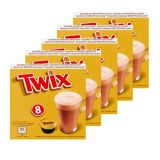 Twix - Trinkschokolade (Dolce Gusto Compatible) - 5x 8 Kapseln