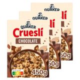 Quaker - Cruesli Schokolade - 3x 450g