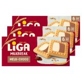 Liga - Milkbreak Duo Milch Schoko - 3x 245g