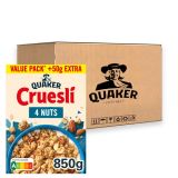Quaker - Cruesli 4 Nüsse - 4x 850g