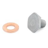 FEBI BILSTEIN Ölablaßschraube 38218 Verschlußschraube,Ölschraube OPEL,FORD,PEUGEOT,GRANDLAND X (A18),Crossland X (P17)