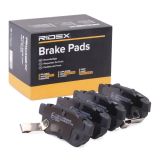 RIDEX Bremsbelagsatz 402B0448 Bremsbeläge,Bremsklötze HONDA,Jazz II Schrägheck (GD_, GE3, GE2),CIVIC VI Hatchback (EJ, EK)