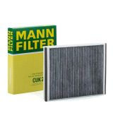 MANN-FILTER Innenraumfilter CUK 25 007 Filter, Innenraumluft,Pollenfilter FORD,VOLVO,FOCUS III Turnier,Kuga Mk2 (DM2),FOCUS III