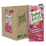 Dubbelfrisss - Himbeere & Cranberry - 8x 1,5ltr
