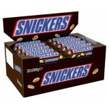 Snickers - Schokoladenriegel (Single) - 32 Riegel