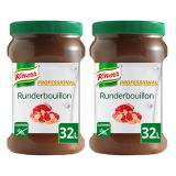Knorr Professional - Rinder Bouillon Geliert (Ergibt 32ltr) - 2x 800g