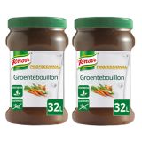 Knorr Professional - Gemüse Bouillon Geliert (Ergibt 32ltr) - 2x 800g