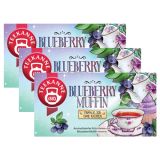 Teekanne - Blueberry Muffin Tee - 3x 18 Teebeutel
