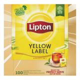 Lipton - Feel Good Selection Schwarzer Tee Yellow Label - 100 Teebeutel