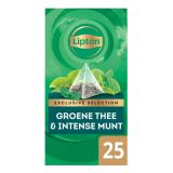 Lipton - Exclusive Selection Grüner Tee & Intensive Minze - 25 Teebeutel