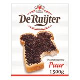 De Ruijter - Zartbitter Schokoladenstreusel - 1,5kg