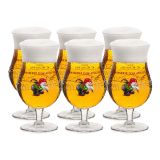 La Chouffe - Bierglas 330ml - 6 Stück