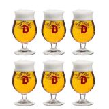 Duvel - Bierglas 330ml - 6 Stück